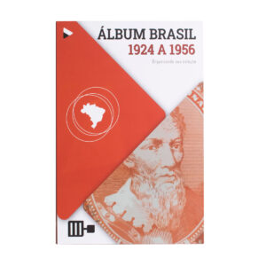 Álbum para moedas Brasil 1924 a 1956 (CABRAL)