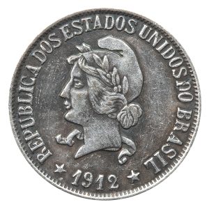 Moeda de 500 Réis 1912 - República - Anverso