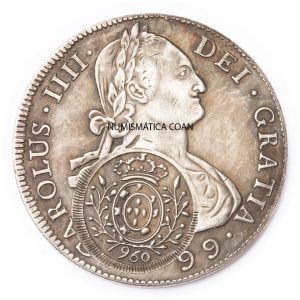Moeda de 960 Réis 1799 - Anverso