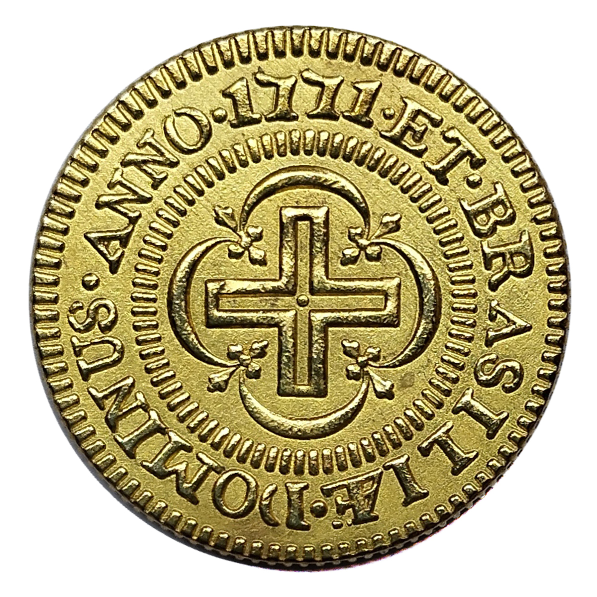 Moeda de 2000 Réis 1771 - Reverso