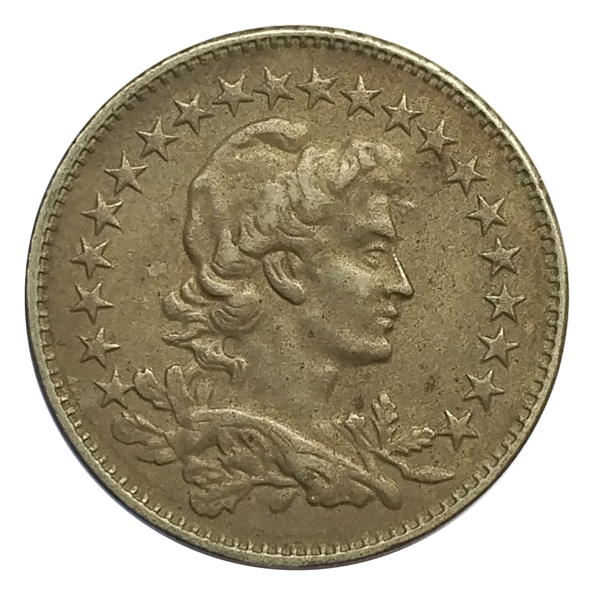 Moeda de 100 Réis 1935 - Reverso