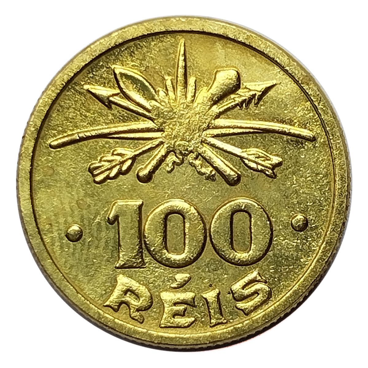 Moeda de 100 Réis 1932 - Vicentinas - Reverso