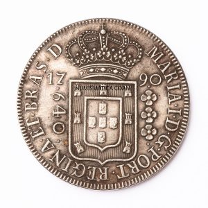 Moeda de 640 Réis 1790 - Anverso