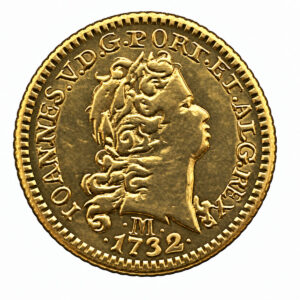 Moeda 800 Réis 1732 – M – 16,0mm – NC – Souvenir