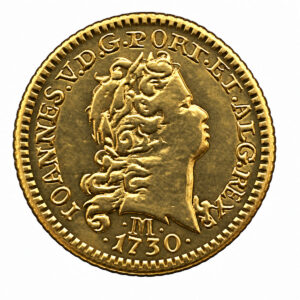 Moeda 800 Réis 1730 – M – 16,0mm – NC – Souvenir