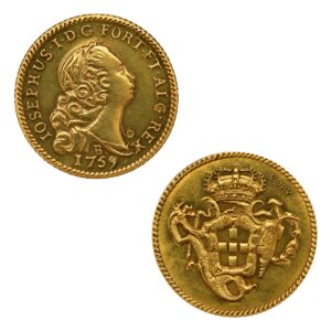 Moeda 800 Réis 1759 - Bahia - 16,0mm