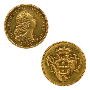 Moeda 800 Réis 1766 - Bahia - 16,0mm
