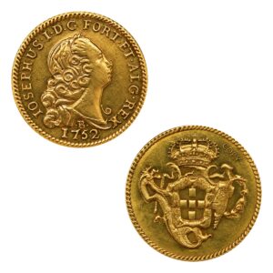 Moeda 800 Réis 1752 - Bahia - 16,0mm