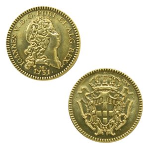 Moeda 3200 Réis 1731 - Minas Gerais - 25,0mm