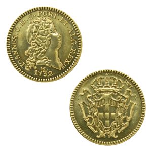 Moeda 3200 Réis 1732 - Minas Gerais - 25,0mm