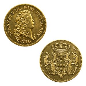 Moeda 1600 Réis 1750 - Bahia - 20,0mm