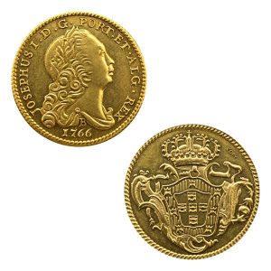 Moeda 1600 Réis 1766 - José I - Bahia