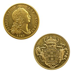 Moeda 1600 Réis 1767 - José I - Bahia