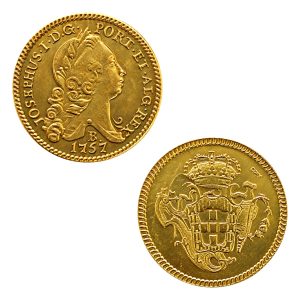 Moeda 3200 Réis 1757 - D. José I - B