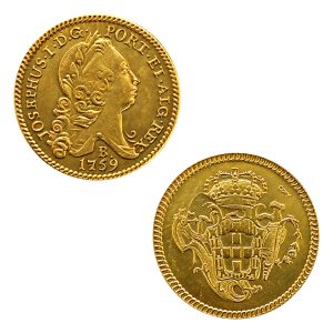Moeda 3200 Réis 1759 - D. José I - B