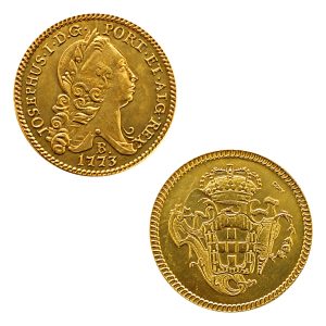 Moeda 3200 Réis 1773 - D. José I - B