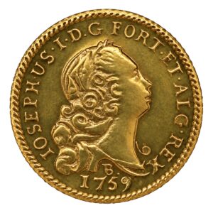 Moeda 800 Réis 1759 – B – 16,0mm – NC – Souvenir