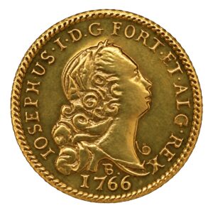 Moeda 800 Réis 1766 – B – 16,0mm – NC – Souvenir