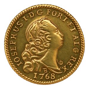 Moeda 800 Réis 1768 – B – 16,0mm – NC – Souvenir