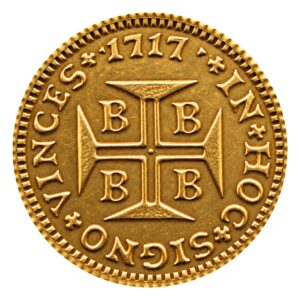 Moeda 1000 Réis 1717 – B – ±18,0mm – NC – Souvenir