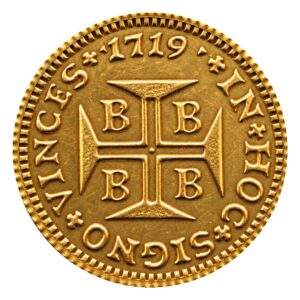 Moeda 1000 Réis 1719 – B – ±18,0mm – NC – Souvenir