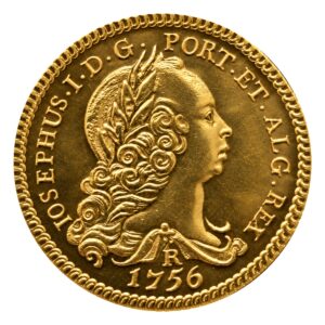 Moeda 3200 Réis 1756 – D. José I – R – ±25,0mm – NC – Souvenir