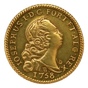 Moeda 800 Réis 1758 – B – 16,0mm – NC – Souvenir