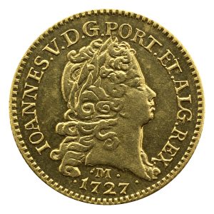 Moeda 1600 Réis 1727 – D. João V – M – ±20,0mm – NC – Souvenir