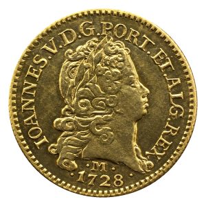 Moeda 1600 Réis 1728 – D. João V – M – ±20,0mm – NC – Souvenir