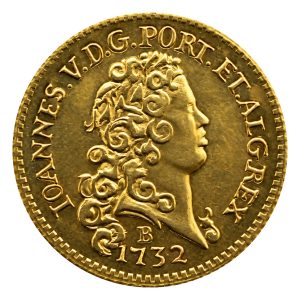 Moeda 1600 Réis 1732 – João V – B – 4° Tipo – ±20,0mm – NC – Souvenir