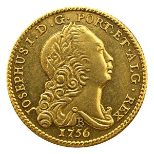 Moeda 1600 Réis 1756 – José I – B – ±21,0mm – NC – Souvenir