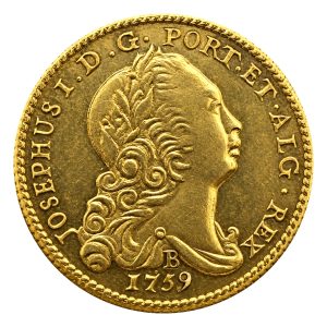 Moeda 1600 Réis 1759 – José I – B – ±21,0mm – NC – Souvenir