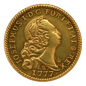 Moeda 800 Réis 1777 – B – 16,0mm – NC – Souvenir
