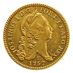 Moeda 3200 Réis 1757 – D. José I – B – ±25,0mm – NC – Souvenir