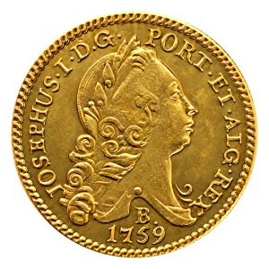 Moeda 3200 Réis 1759 – D. José I – B – ±25,0mm – NC – Souvenir