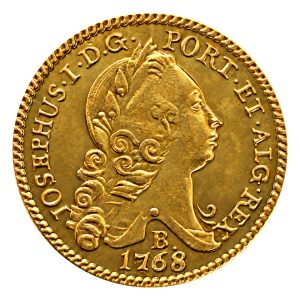 Moeda 3200 Réis 1768 – D. José I – B – ±25,0mm – NC – Souvenir